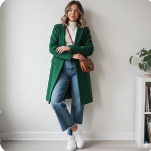 Zara Green Coat